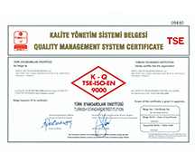 DQS ISO 9000 Certificate