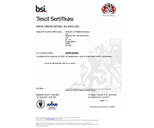 ISO 50001 Energy Management System Certificate