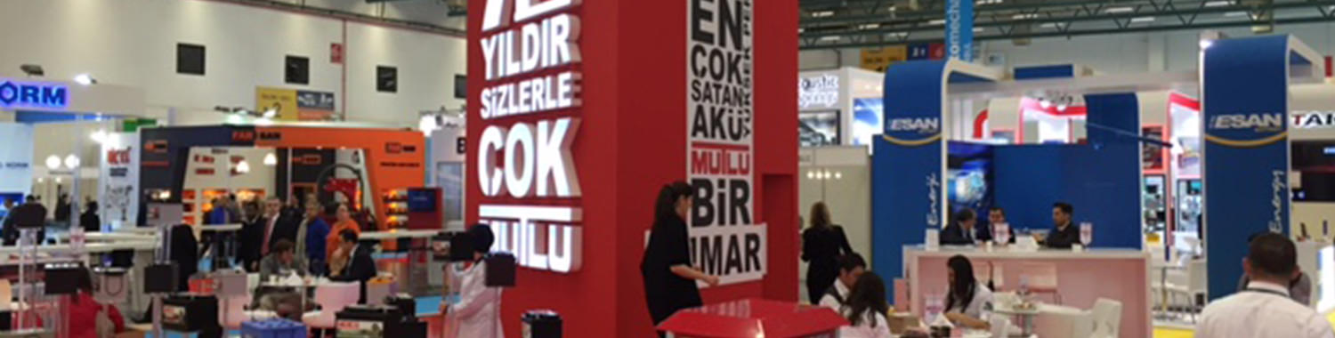 Mutlu Akü 70. Yılında automechanik&#39;da show yaptı.