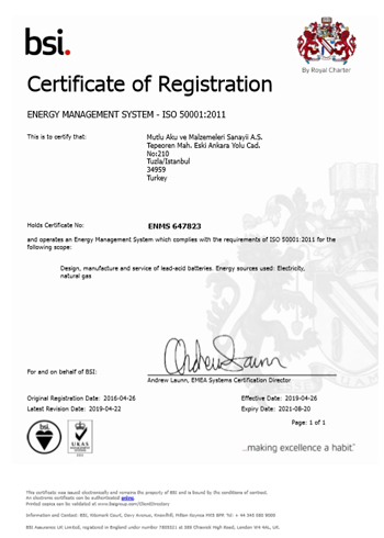 ISO 50001:2011